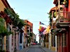 Kolumbie - Ulička v Cartageně (Dreamstime)