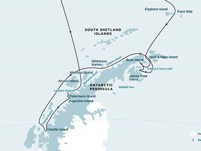 Antarctica - Elephant Island - Weddell Sea - Polar Circle (...