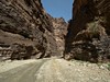 Saúdská Arábie - Vchod do Wadi Lajab (Dreamstime)