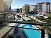 Balkon hotelového pokoje