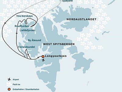 North Spitsbergen Explorer - Into the pack ice (m/v Ortelius)