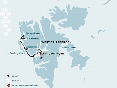North Spitsbergen - Arctic Spring , Hike & Sail (s/v Rembrandt...