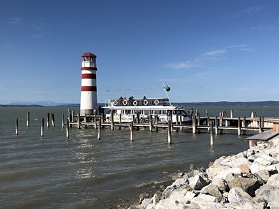 Neziderské jezero na kole