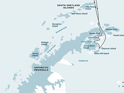 Antarctica - Weddell Sea Explorer Basecamp - free polar activit...