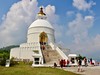Nepál - Stúpa Světového míru, Pokhara (Bc. Tomáš Hrnčíř)