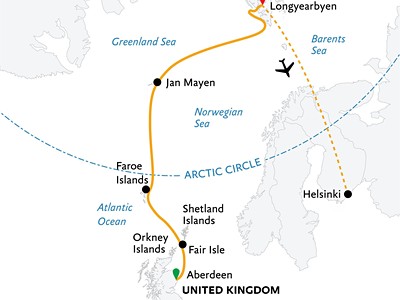 Arctic Saga: Exploring Spitsbergen via the Faroes and Jan Mayen (Oc...