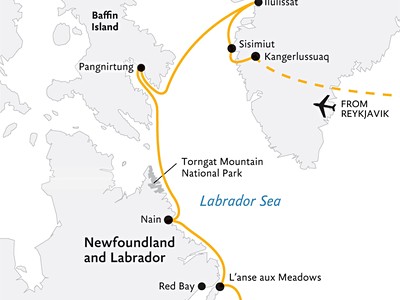 Greenland to Newfoundland: Mountains, Wildlife, and Viking Hist...