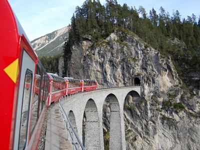 Nejkrásnější místa Švýcarska panoramatickými drahami