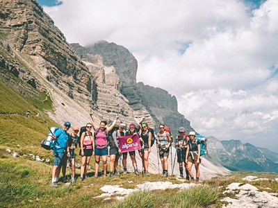 Brenta - přechod po chatách