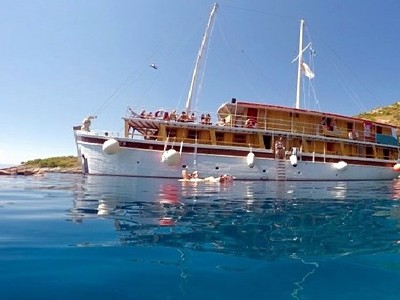 Chorvatské ostrovy na lodi a na kole