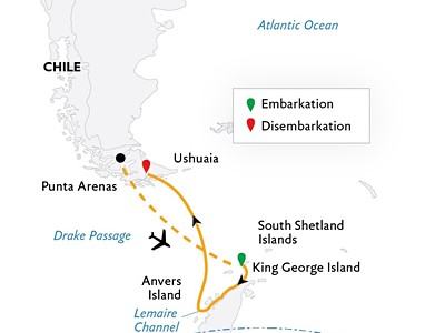 Antarctic Express: Fly South, Sail North (Ocean Explorer)