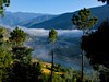 Údolí řeky Mo Chhu a městečko Punakha