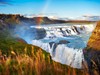 Island-poznávací zájezd-vodopád Gullfoss a řeka Olfusa