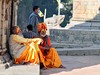 Svatí muži Sadhuové v Kathmandu