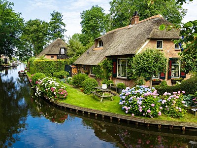 To nejlepší z Amsterdamu + Giethoorn + Národní Park (letecky z Prahy)