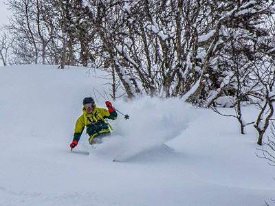 Norsko na skialpech (letecky)