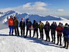 Nízké Tatry - přechod na sněžnicích