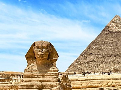Symboly Egypta - Nil a pyramidy