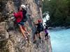 Ferrata nad řekou Venéon