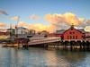 Pohled na muzeum Boston tea Party ships