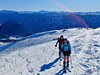 Silvestrovský skialp pod Dachsteinem