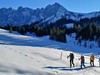 Silvestrovský skialp pod Dachsteinem