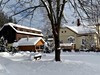 Zimni Stodola a Fara, Bílá, Beskydy, Česká republika