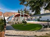 Hotel Aquasol Resort Maďarsko Mosonmagyaróvár - zahrada s termálním bazénem