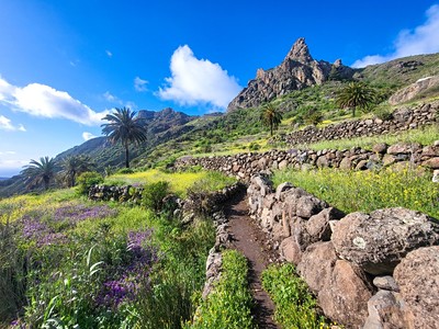 La Gomera – pěšky napříč zapomenutým klenotem Kanárů, odlet z Pr