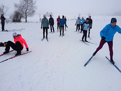 Kurz běžkování skate - Nové Město na Moravě