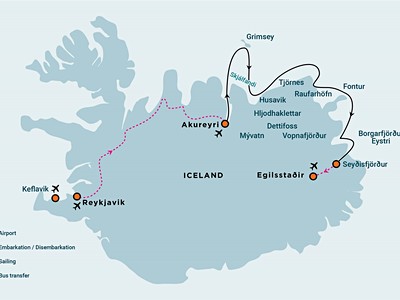 Northeast Iceland Explorer , Aurora Borealis, Hike & Sail - Incl...
