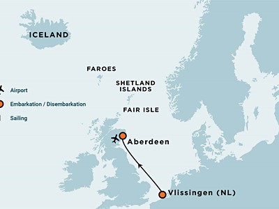 North Sea - Vlissingen to Aberdeen (m/v Plancius)