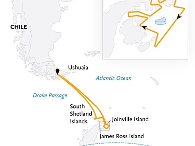 Antarctic Peninsula: a Rare Exploration of the Weddell Sea (Oc...