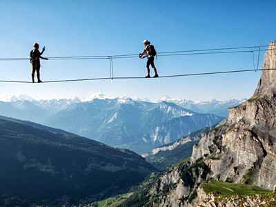 Walliské Alpy - ferraty