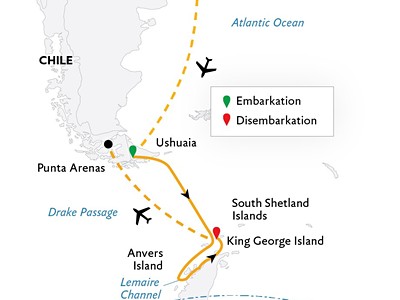 Antarctic Express: Sail South, Fly North (World Voyager)
