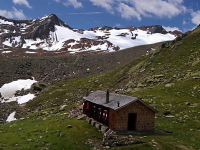 Ötztálské Alpy - přechod po chatách
