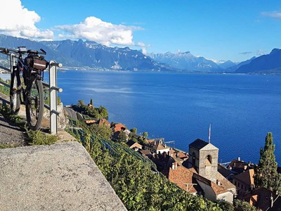 Hory a jezera Savojských Alp na kole