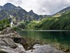 Morskie oko - jezero na polské straně Tater