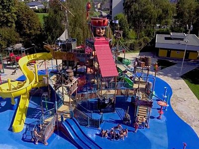 Termální lázně Bad Schalerbach - vodní park Aquapulco
