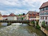 Centrum města Bamberg - cestování po Německu