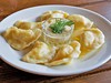 Polské speciality - pierogi se zakysanou smetanou