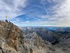 Vrchol Zugspitze - cestování po Německu