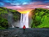 Island-poznávací zájezd-Fascinující cesta za zatměním Slunce-Vodopád Skogafoss