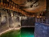 Lake in the salt mine of Wieliczka, Poland.