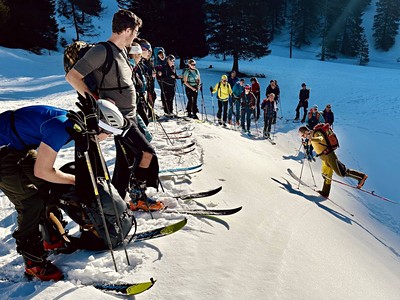 Totes Gebirge - skialp pro začátečníky