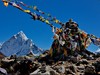 Ama Dablam a modlitební vlaječky