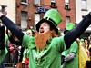 Dubliňané oslavují svůj národní svátek, den sv. Patrika