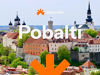 Litva, Lotyšsko, Estonsko. Poznávací okruh Pobaltím