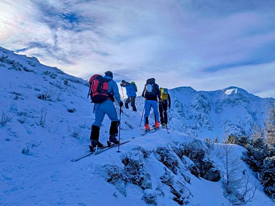 Slovinsko - skialp v Karavankách