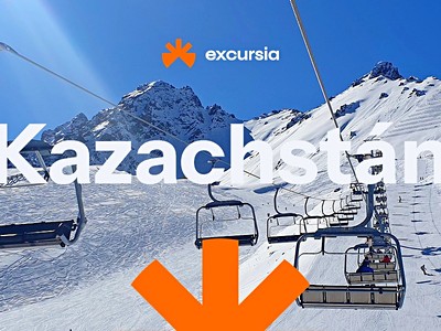 Lyžování v Kazachstánu s poznáním Almaty